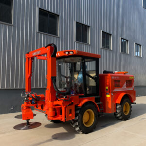 JK-571 self-propelled boom mower