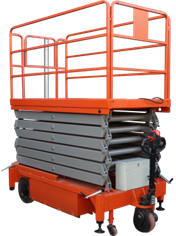 Manual scissor lift