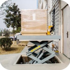 Fixed loading platform