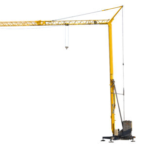 Self-erecting crane